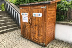 Der fertige Schrank